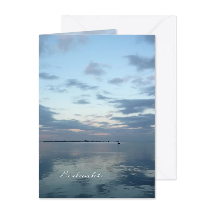 Bedankt water - zee landschap