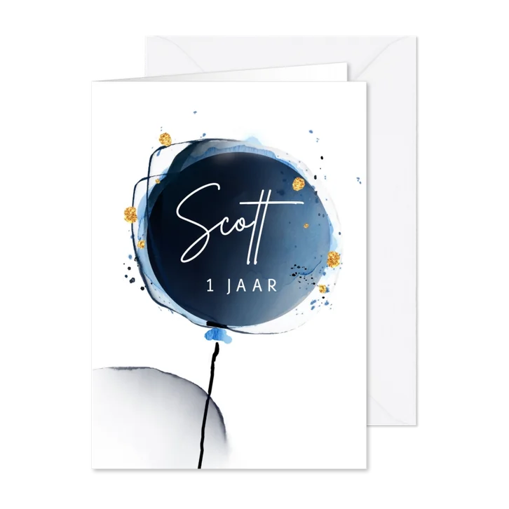 Eerste verjaardag - ballon