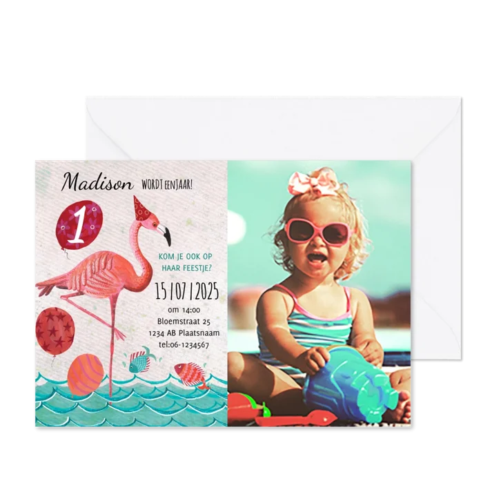 Flamingo 1 jaar zomer feestje