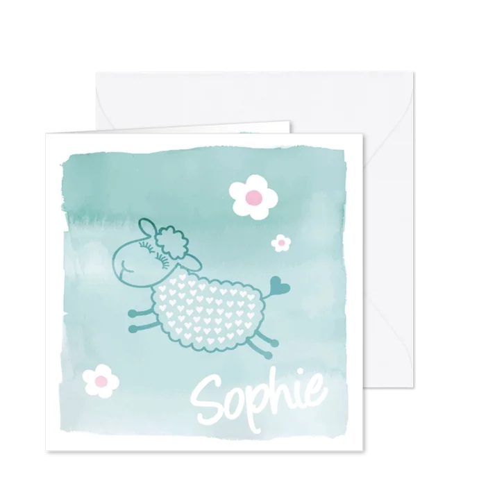 Geboortekaartje Sophie Schaap