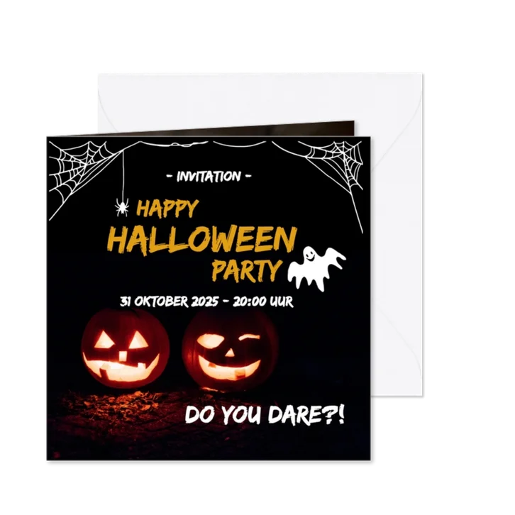 Happy halloween party - do you dare?