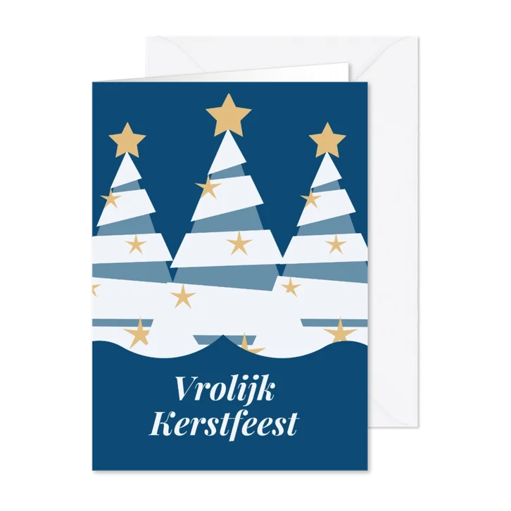 Jeugdfonds Sport & Cultuur kerstkaart kerstboom