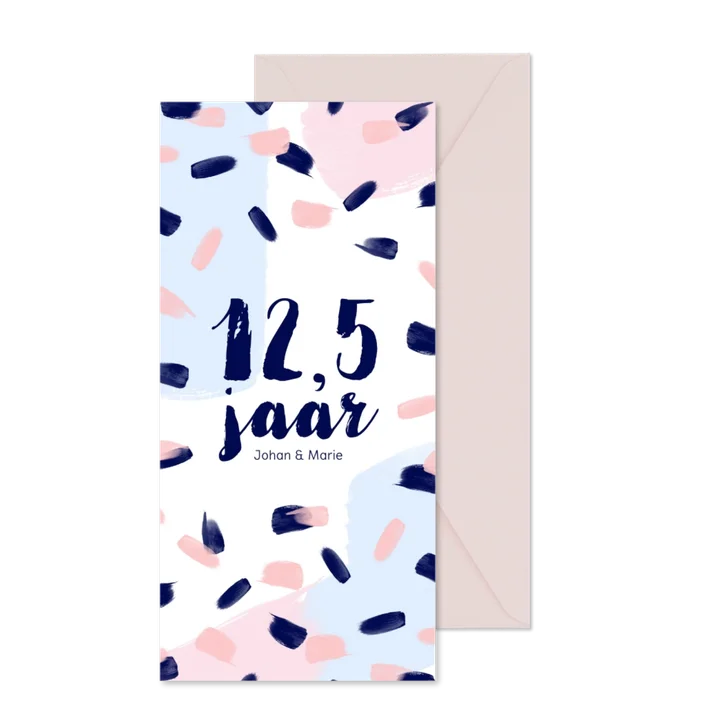 Jubileum 12,5 jaar eighties pastel