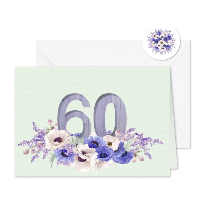 Jubileum anemonen 60 jaar