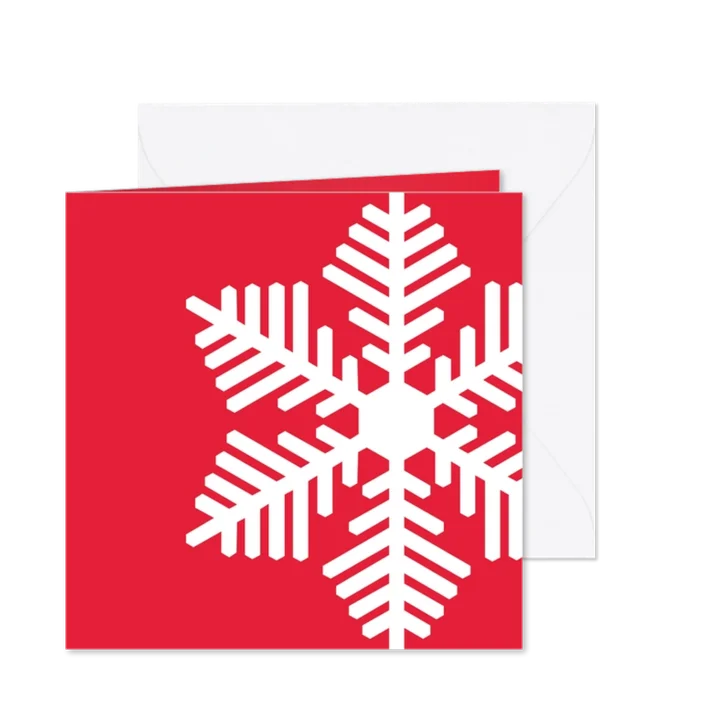 Kerstkaart CliniClowns Sneeuw