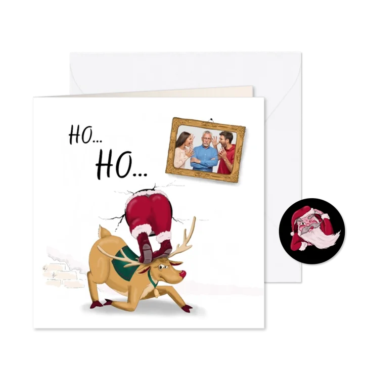 Kerstkaart merry fckng xmas