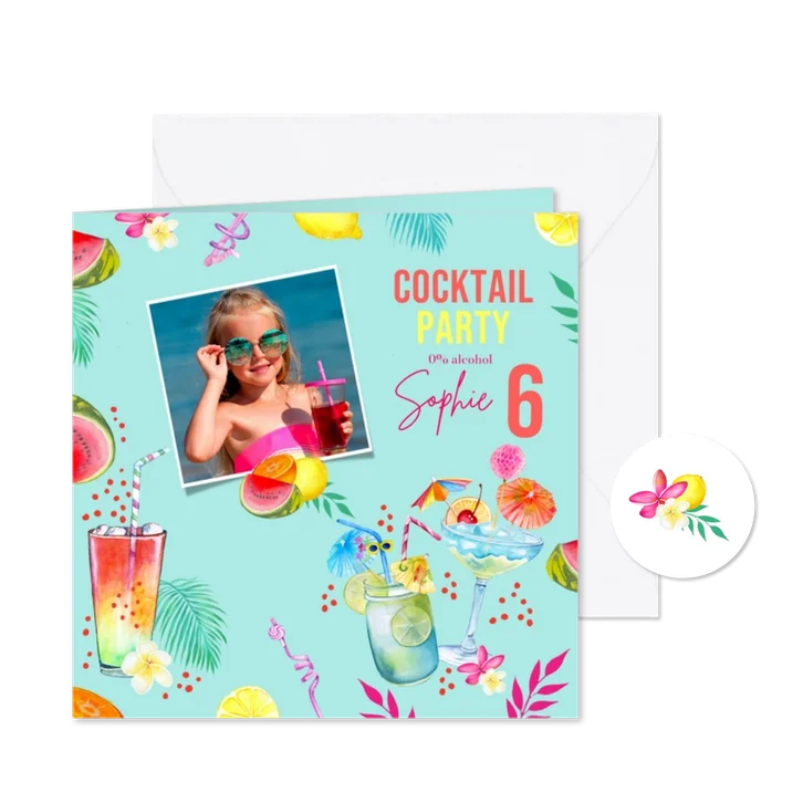 Kinderfeestje cocktail foto