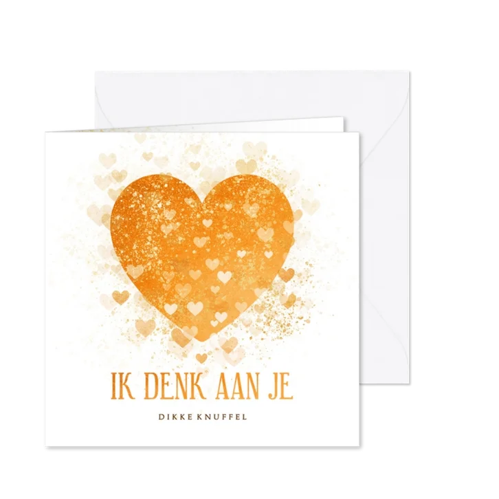 Liefdevolle kerstkaart groot hart Stichting ALS Nederland