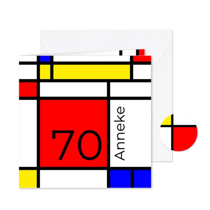 Mondriaan 70 jaar
