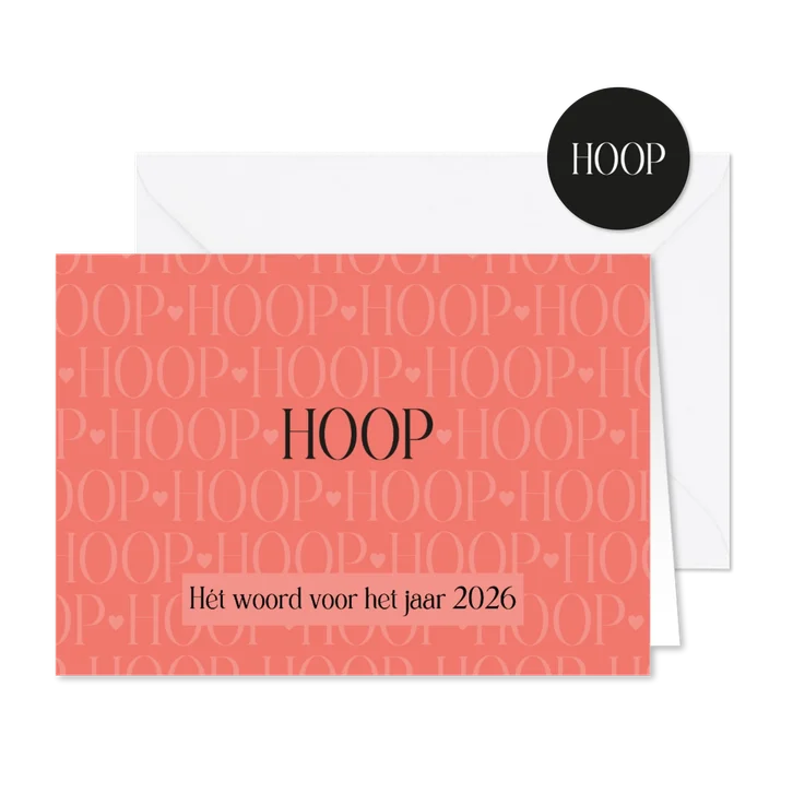 Nieuwjaar Hoop is hét woord voor 2026