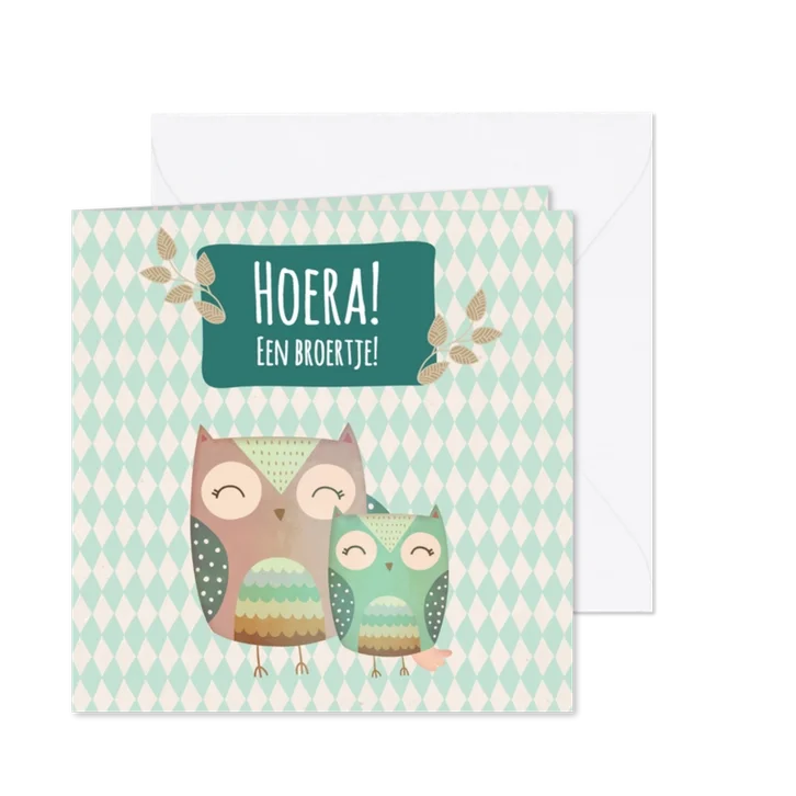Uiltjes Hoera een broertje! - BK