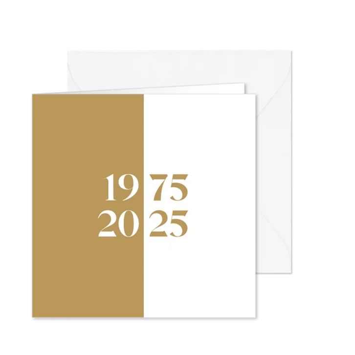 uitnodiging 50 gouden bruiloft