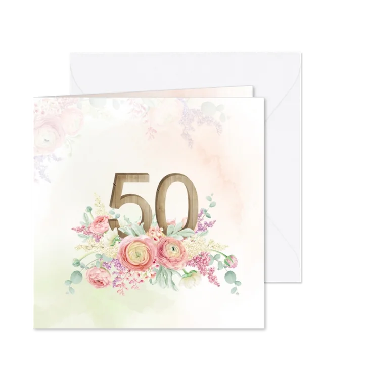 Uitnodiging 50-jarig jubileum 
