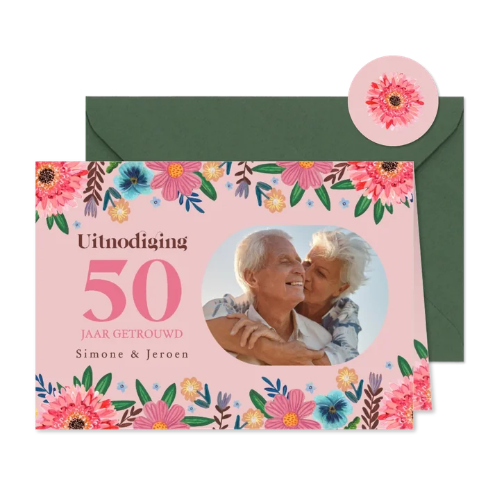 Uitnodiging jubileum botanisch lente