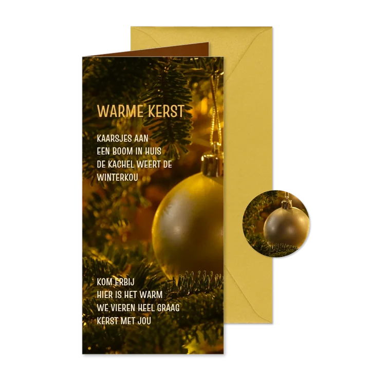 Uitnodiging Kerst met jou