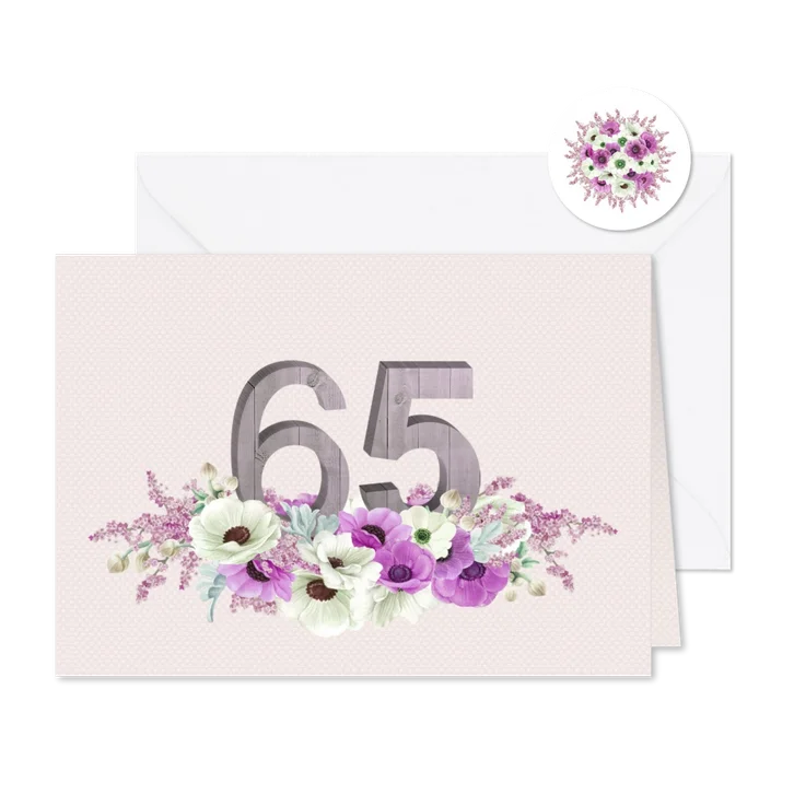 Uitnodiging pensioen/verjaardag