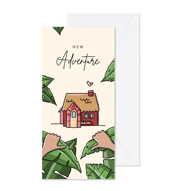 Verhuiskaart new adventure kaart