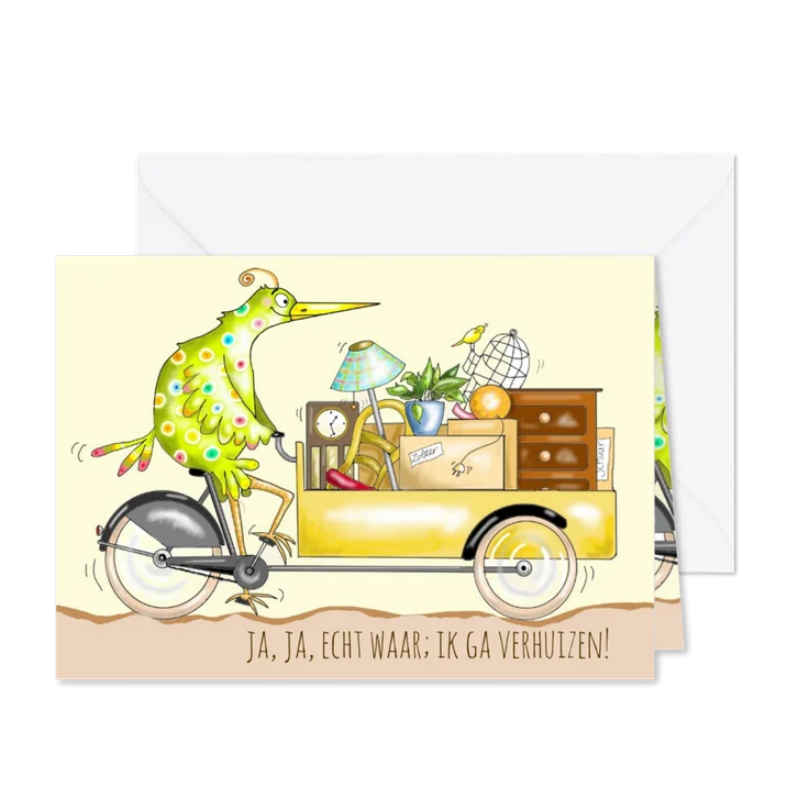 Vogel gaat verhuizen