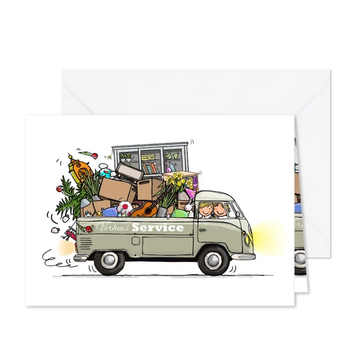 Volkswagen pickup verhuiskaart