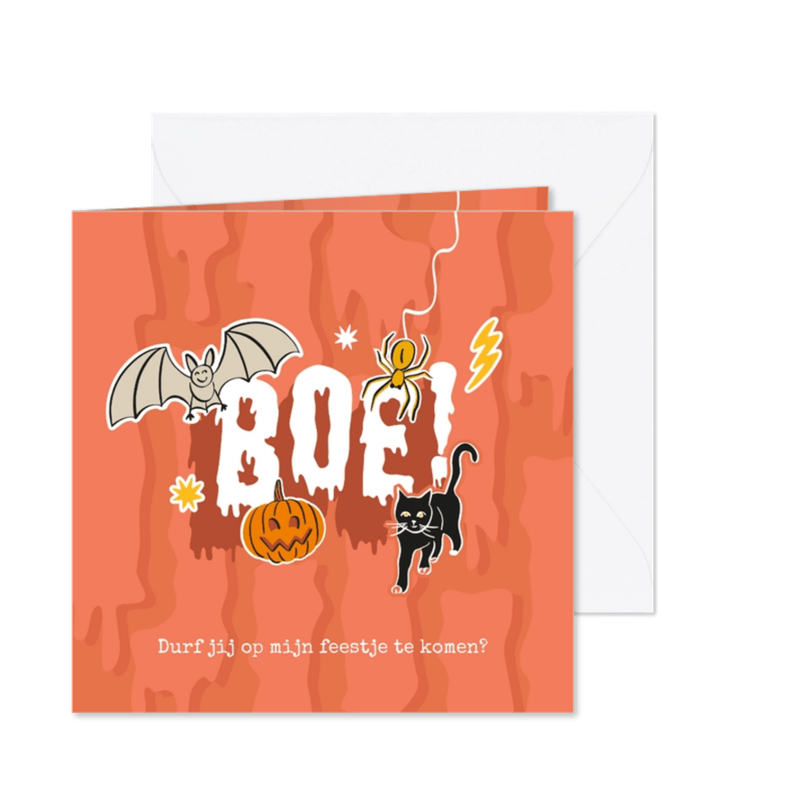 BOE Halloween feestje - Kaartimpressie