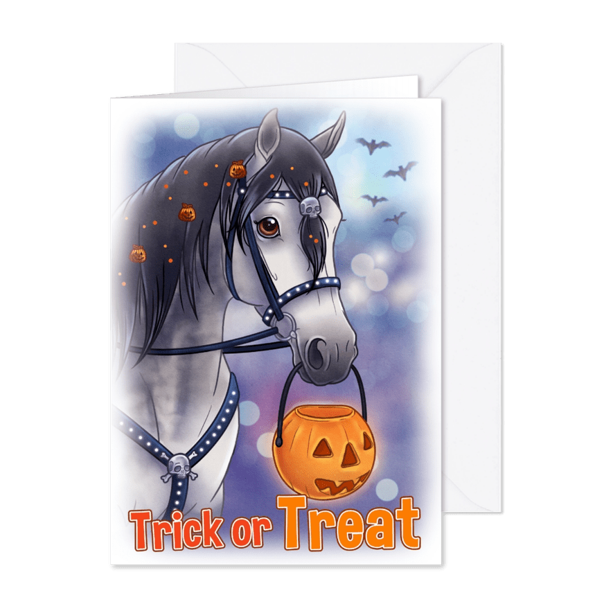 Chiwowy Halloween paard - Kaartimpressie