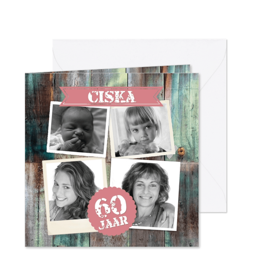 Collage vrouw 60 jaar-isf - Kaartimpressie