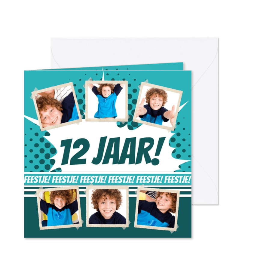 Collagekaart Verjaardag - BK - Kaartimpressie