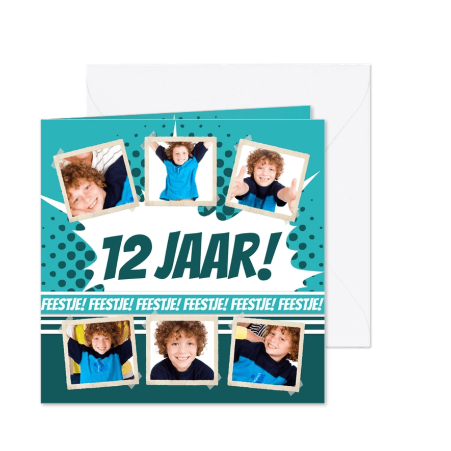 Collagekaart Verjaardag - BK - Kaartimpressie