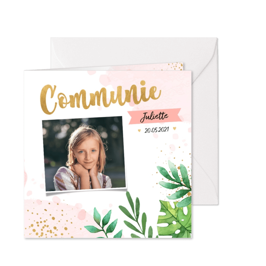 Communiekaart botanic - Kaartimpressie