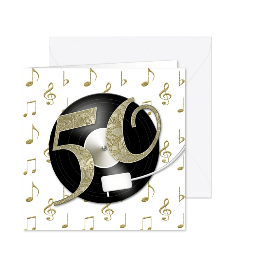 Feest 50 jaar LP goud - Kaartimpressie