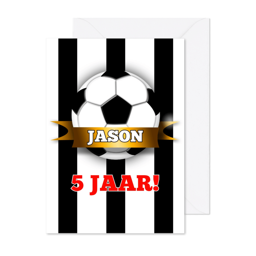 Feest voetbal uni trend a - Kaartimpressie