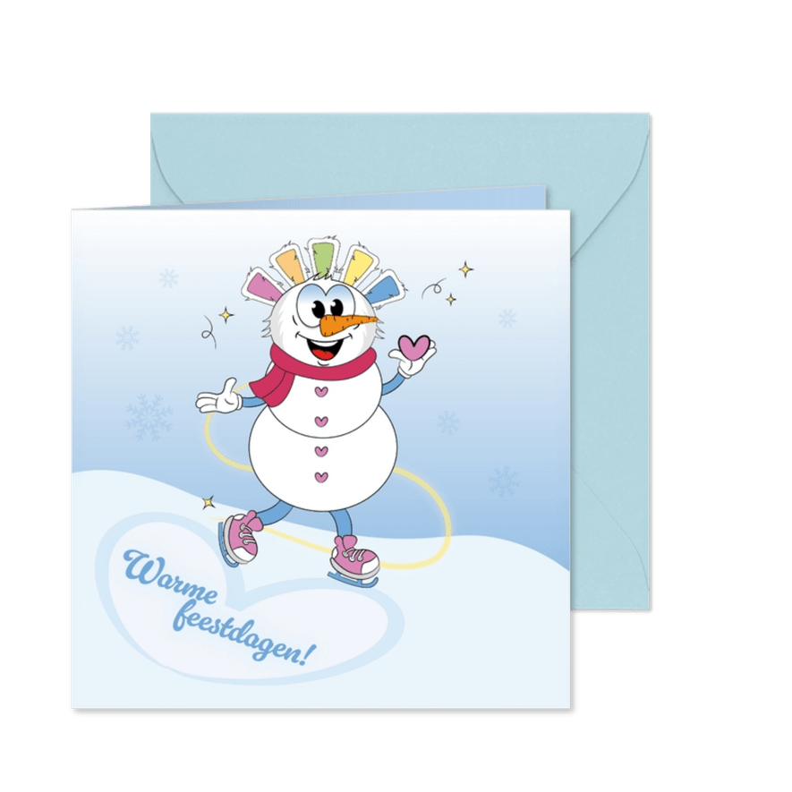 Feestdagen vol warmte - Kaartimpressie