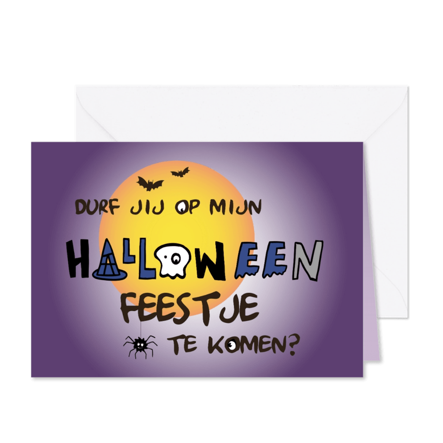 Halloween feestje-IR - Kaartimpressie