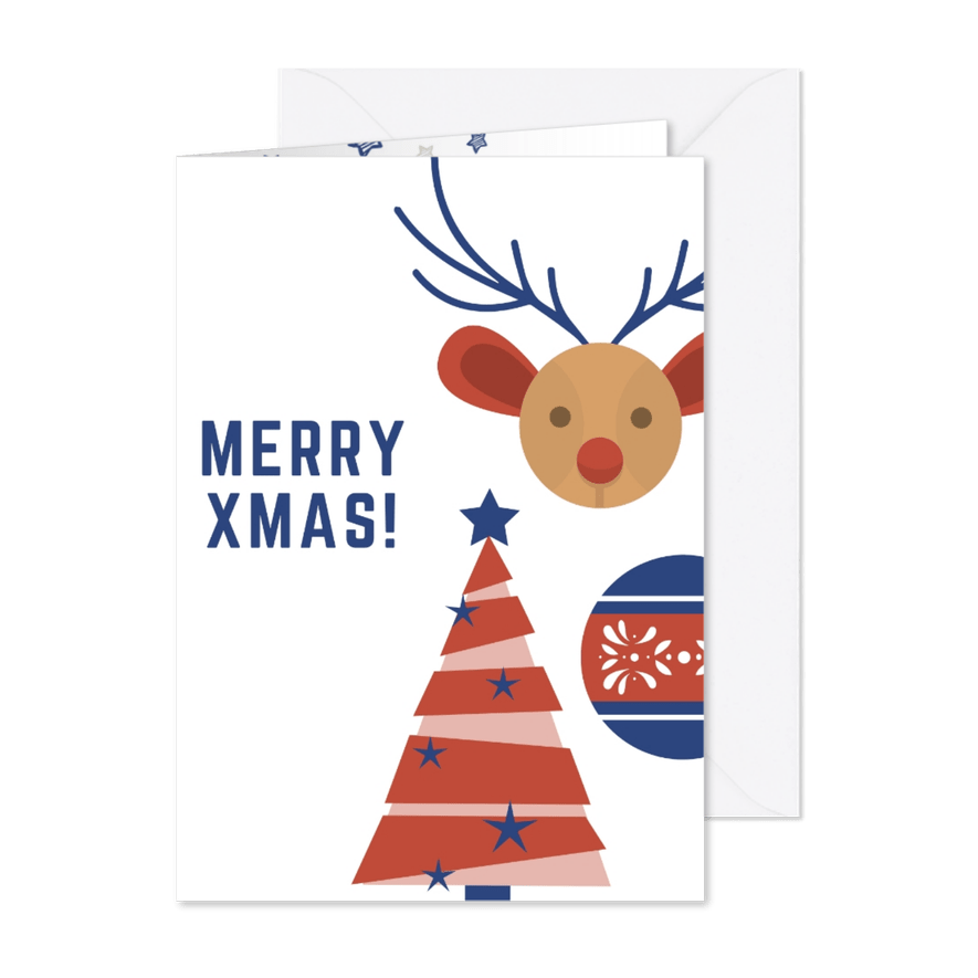 Jeugdfonds Sport & Cultuur kerstkaart Jeugdfonds - Kaartimpressie