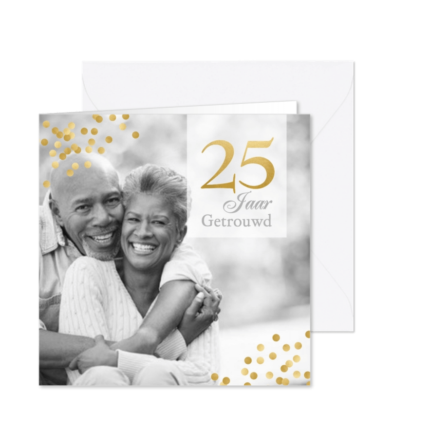 Jubileum grote foto 25 jaar - Kaartimpressie