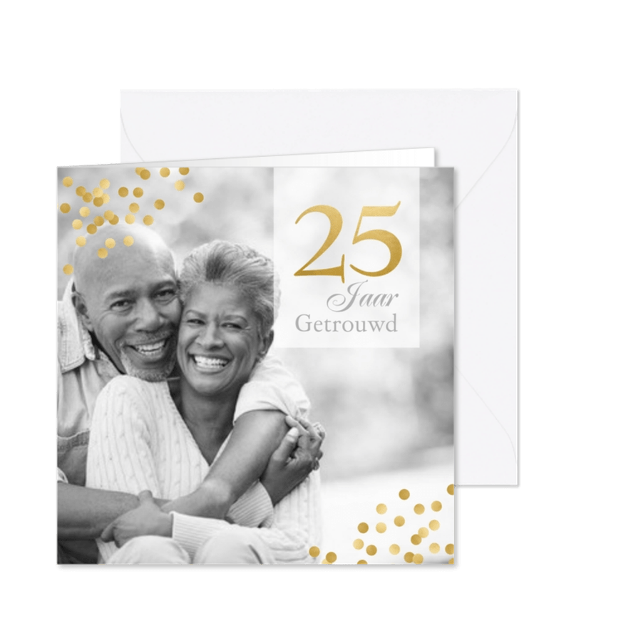 Jubileum grote foto 25 jaar - Kaartimpressie