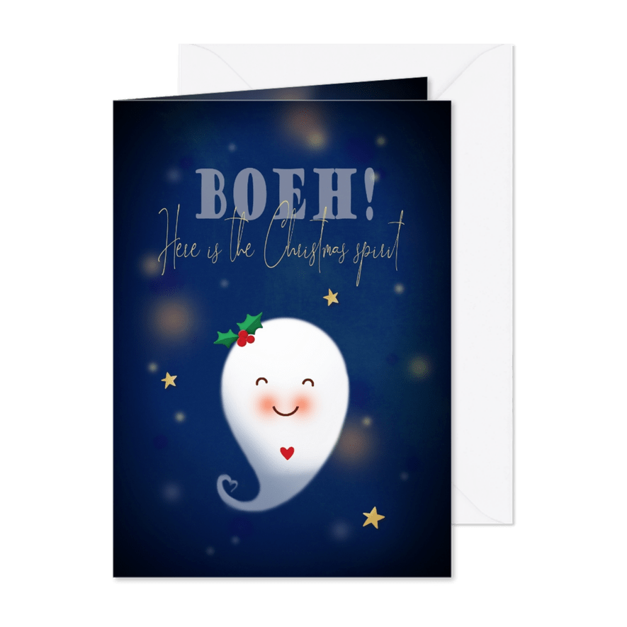 Kerst Christmas spirit - Kaartimpressie