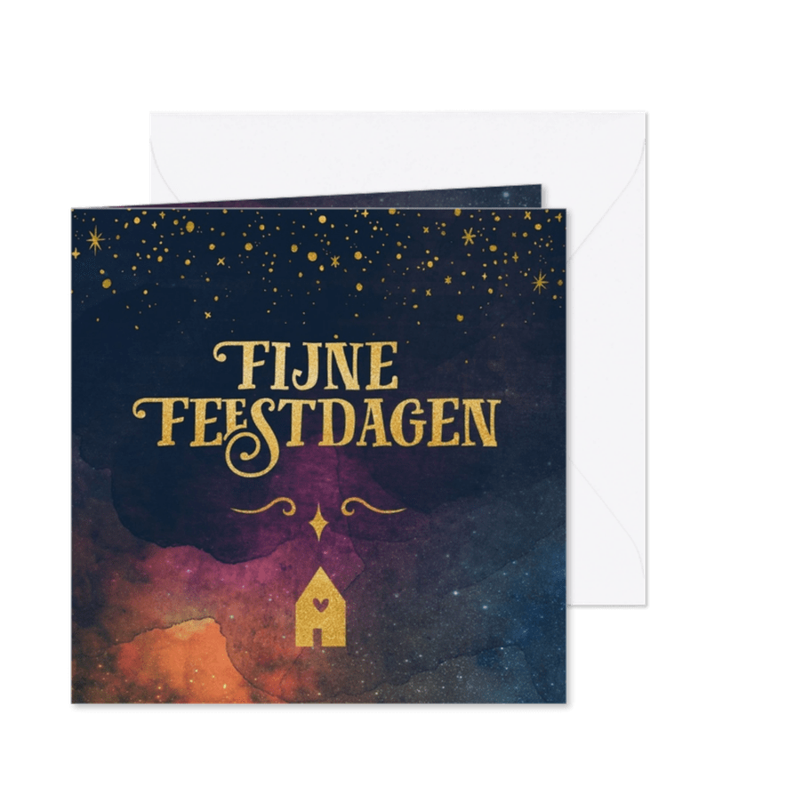 Kerstkaart 2026 - abstract - Kaartimpressie