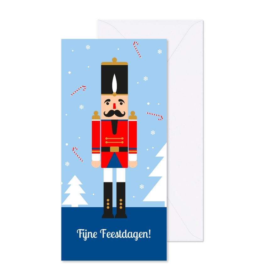 Kerstkaart Notenkraker - Kaartimpressie