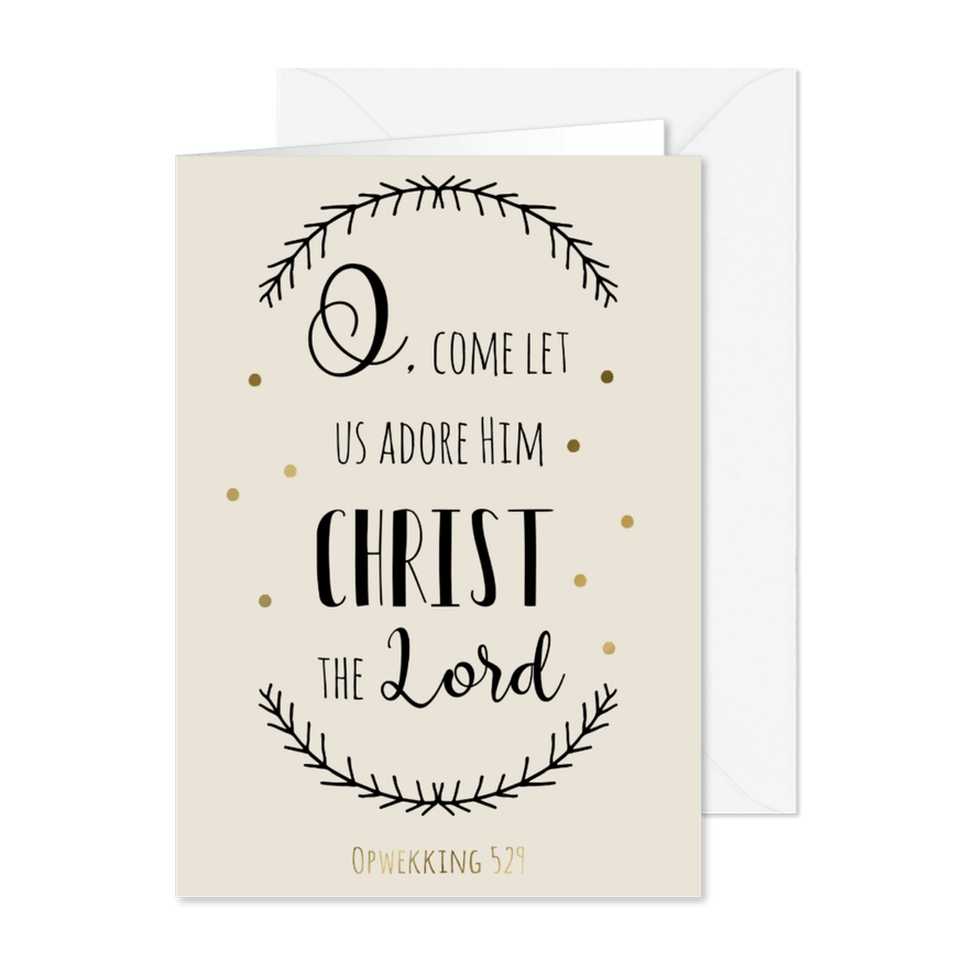 Kerstkaart Opwekking 529 (2)- WW - Kaartimpressie
