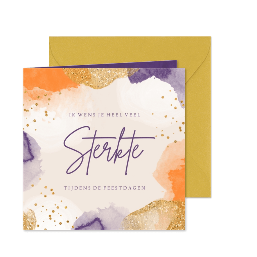 KiKa kerstkaart sterkte tijdens feestdagen - Kaartimpressie