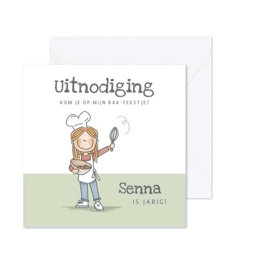 Kinderfeestje Bakken - Kaartimpressie