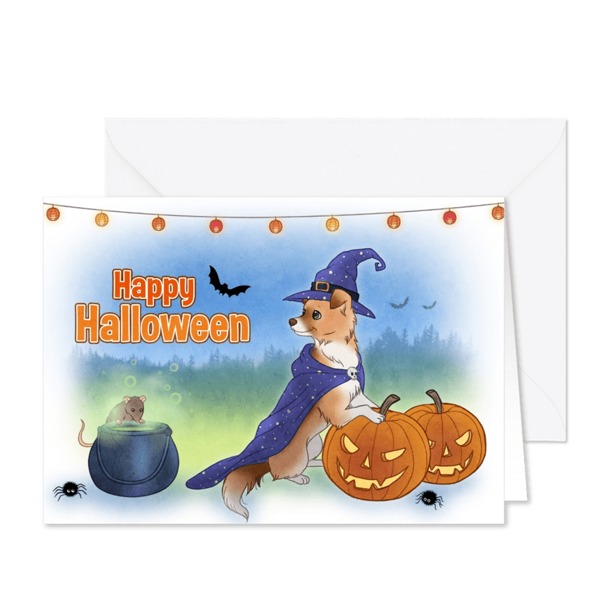 Kinderfeestje Halloween Chiwowy - Kaartimpressie