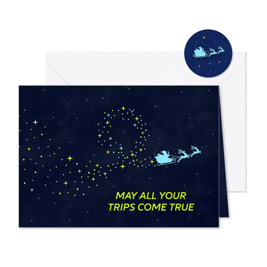 May all your trips come true - Kaartimpressie