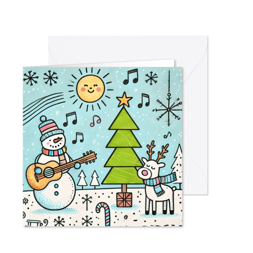 Muzikale kerst met De Liedjesfabriek 3 - Kaartimpressie