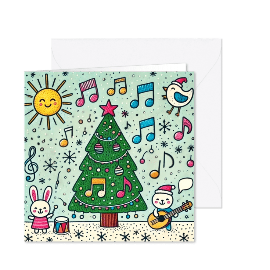 Muzikale kerst met De Liedjesfabriek 4 - Kaartimpressie