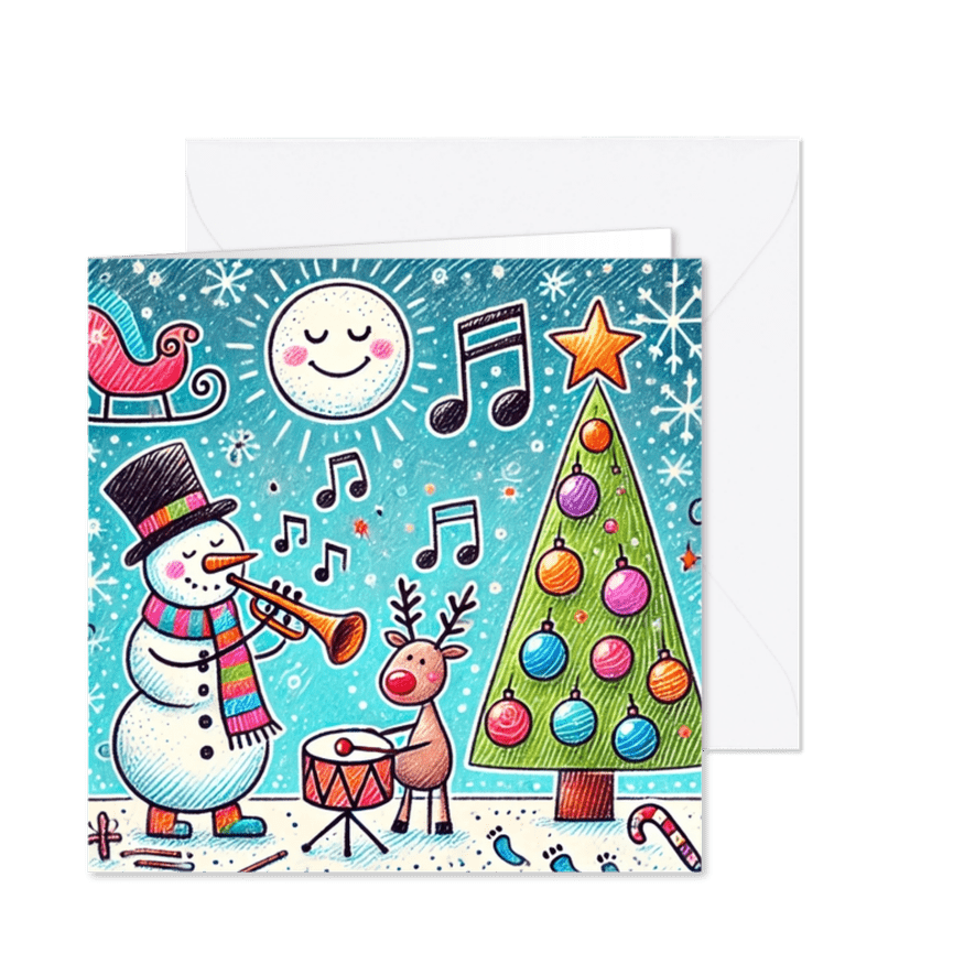 Muzikale kerst met De Liedjesfabriek 6 - Kaartimpressie