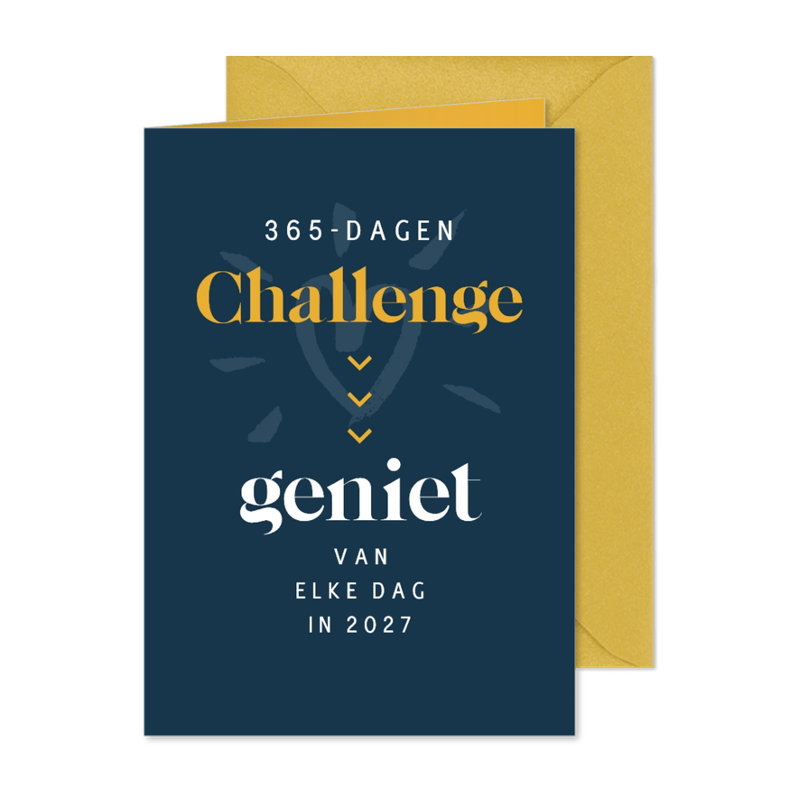nieuwjaarskaart challenge - Kaartimpressie