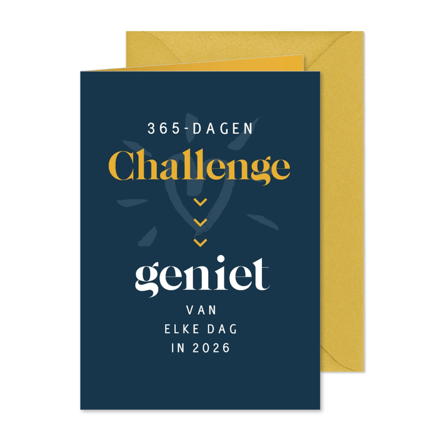 nieuwjaarskaart challenge - Kaartimpressie