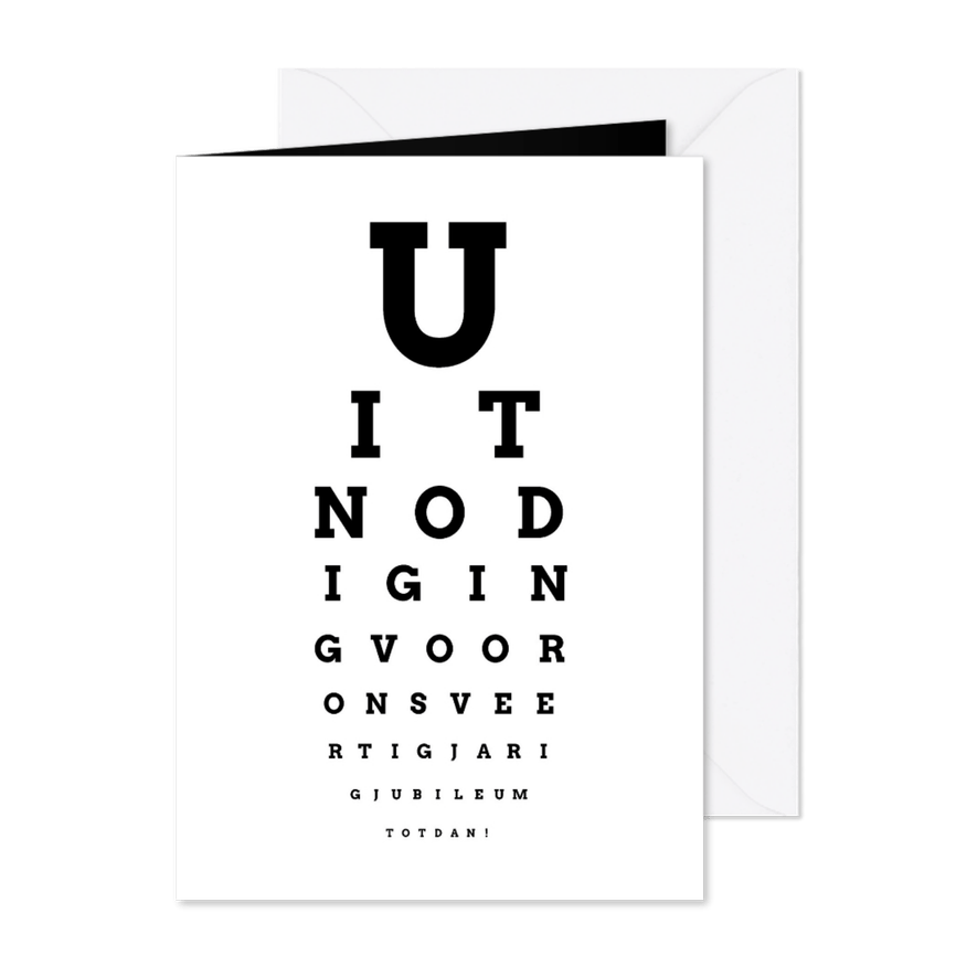 Ogentest 40-jarig jubileum-isf - Kaartimpressie